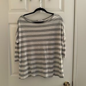 Kirra grey striped top